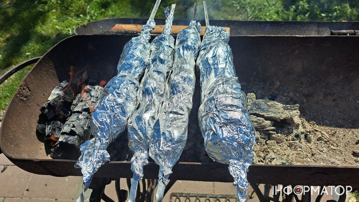 Рецепт картоплі з беконом на шампурі | Простіше простого 3