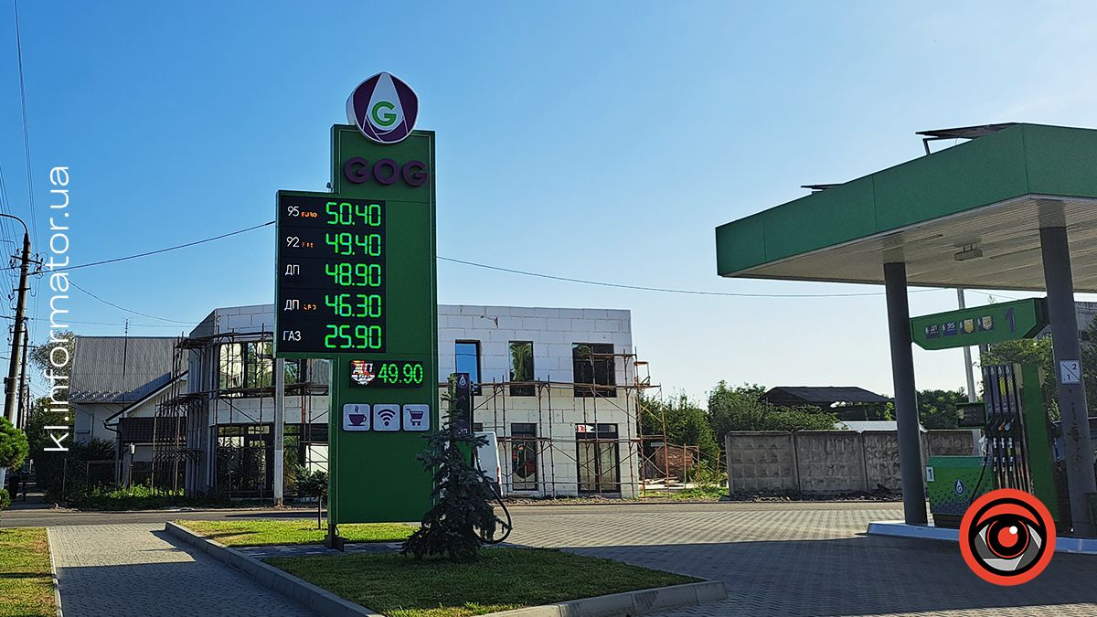 Скільки коштує пальне на АЗС Коломиї 24 серпня 7