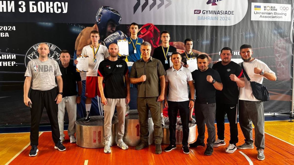 Коломийські боксери стали чемпіонами на Літній гімназіаді України 1