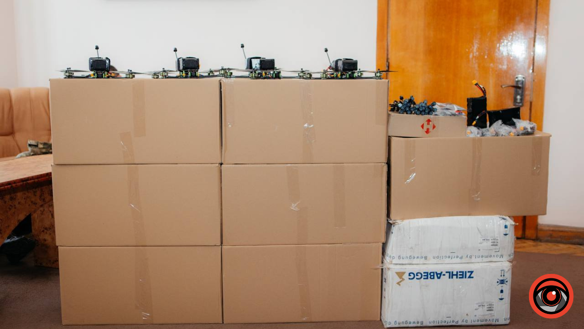 100 FPV-дронів передали 109 батальйону 10 ОГШБ 1