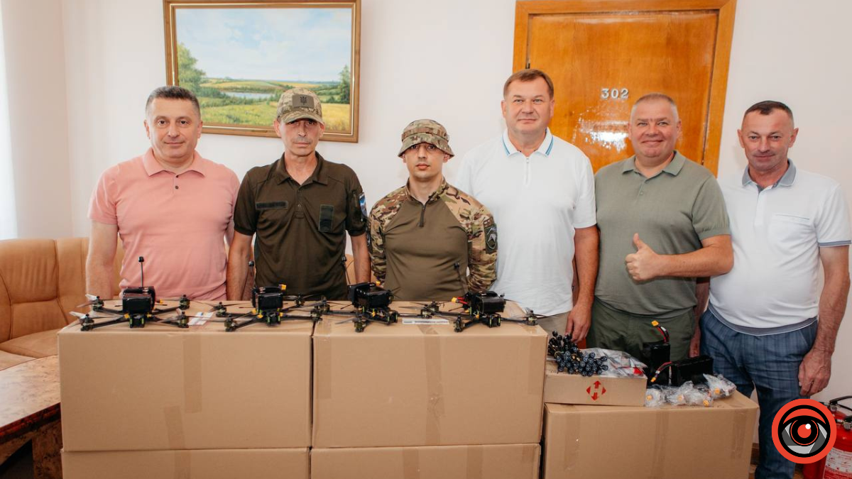 100 FPV-дронів передали 109 батальйону 10 ОГШБ 2