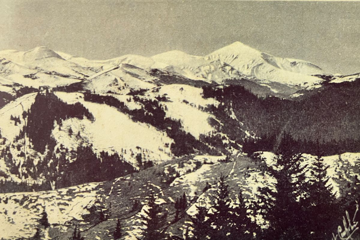 Вид з Жаб'є на Чорногору