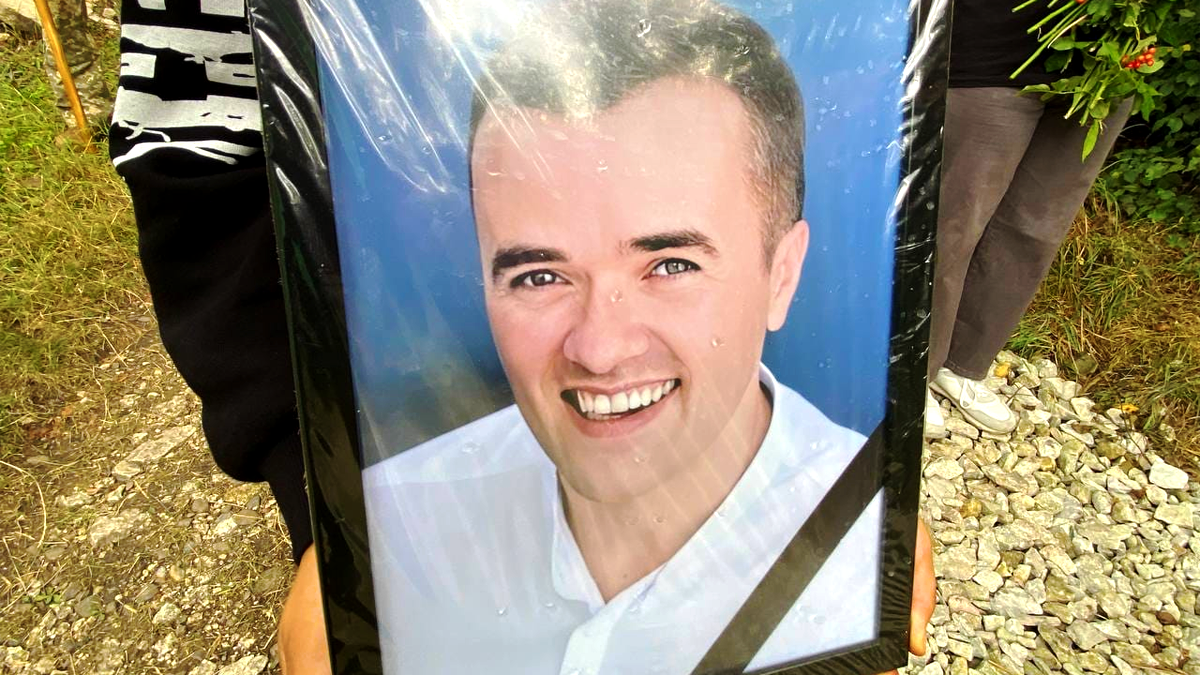 На Городенківщині в останню путь провели воїна Бориса Монарху