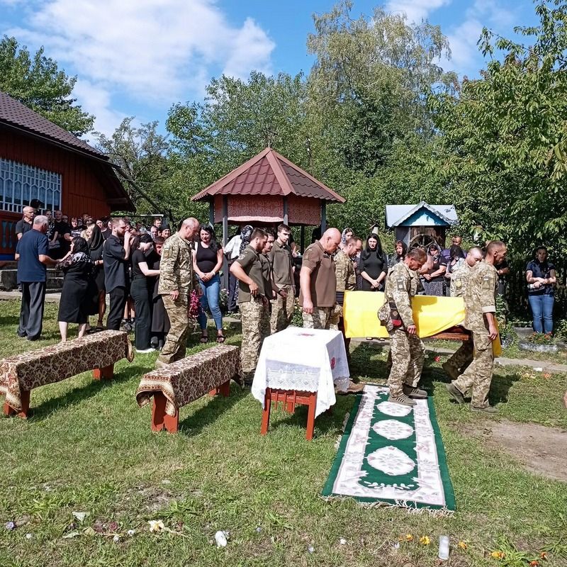 Коломийщина прощалась із загиблим захисником Іваном Гритчуком 3
