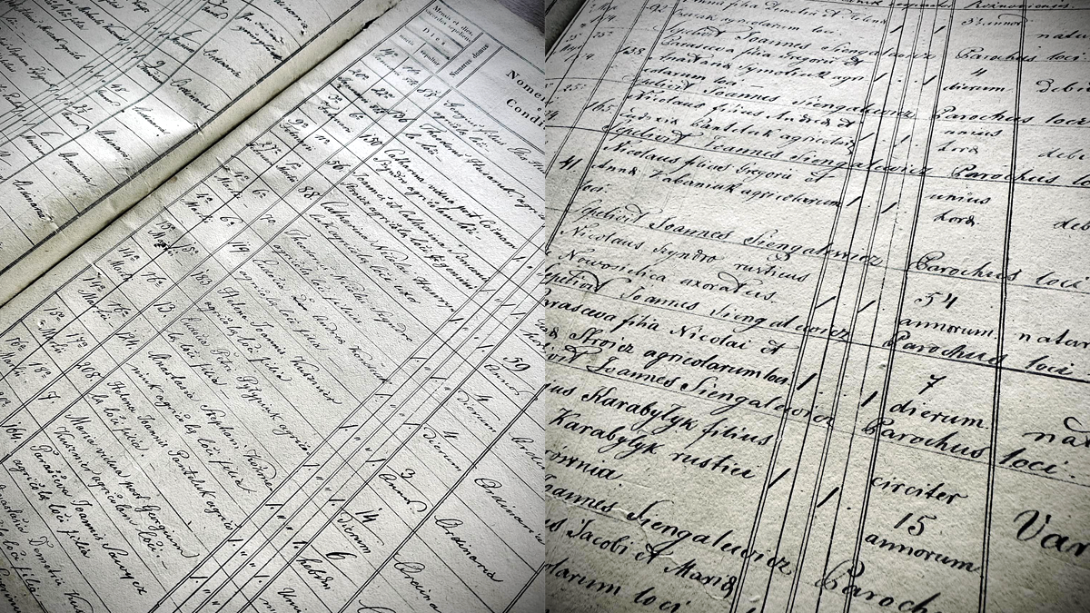 Державний архів Івано-Франківської області отримав на зберігання унікальну метричну книгу 1