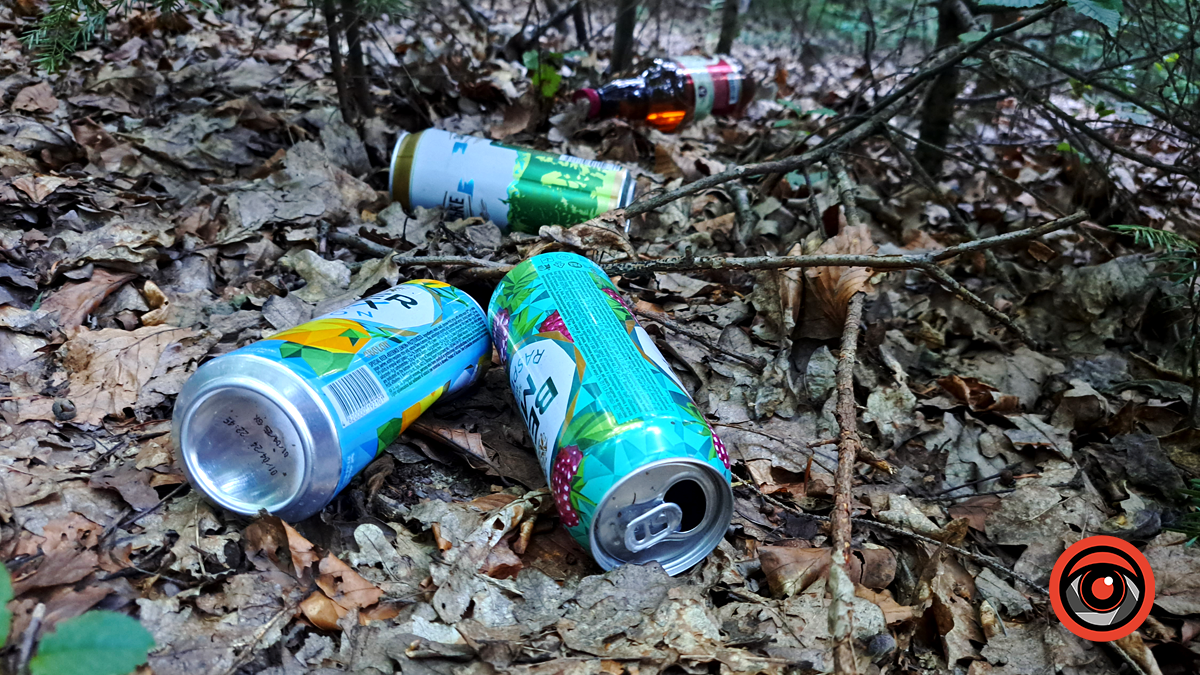 Замість чистої природи - стихійне звалище. Наслідки дій людини у Тисовому заповіднику 2