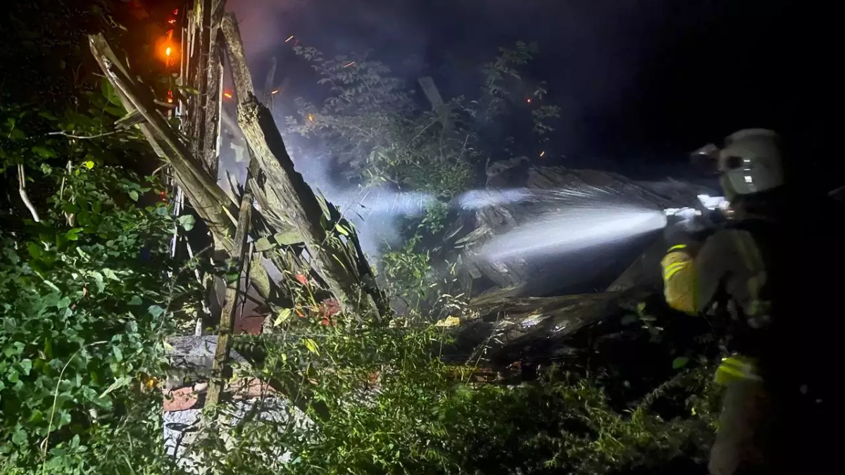 За добу на Прикарпатті спалахнуло понад 20 пожеж, зокрема на недіючій пилорамі у Делятині 1