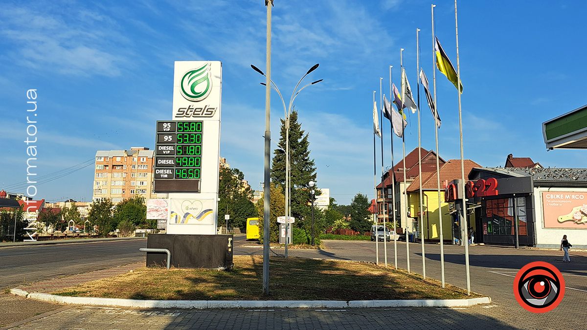 Чи зросли ціни на АЗС у Коломиї 6 вересня 2