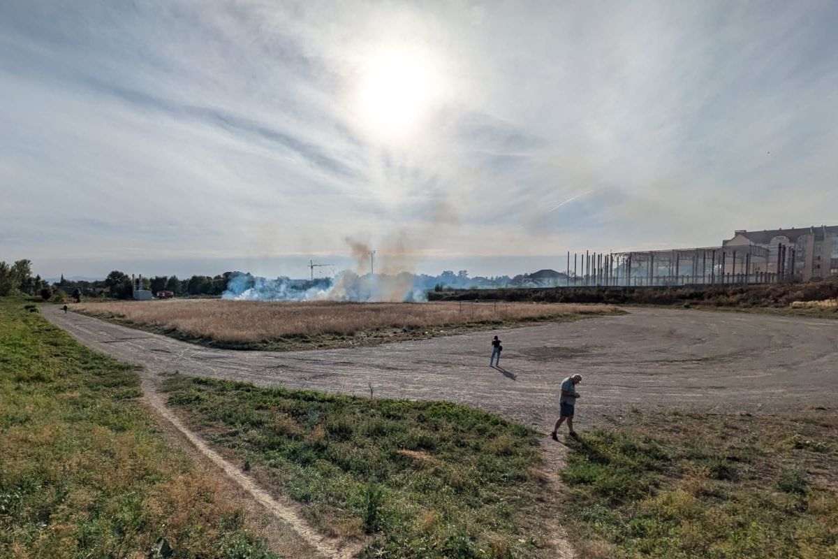 Коломийщина у вогні: майже 20 пожеж сухої трави спалахнули в районі за добу 1