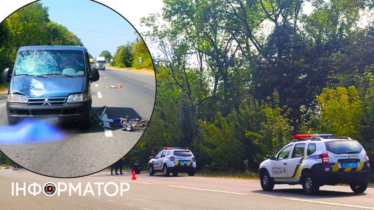 Коломиянка на смерть збила велосипедиста на трасі Н-10