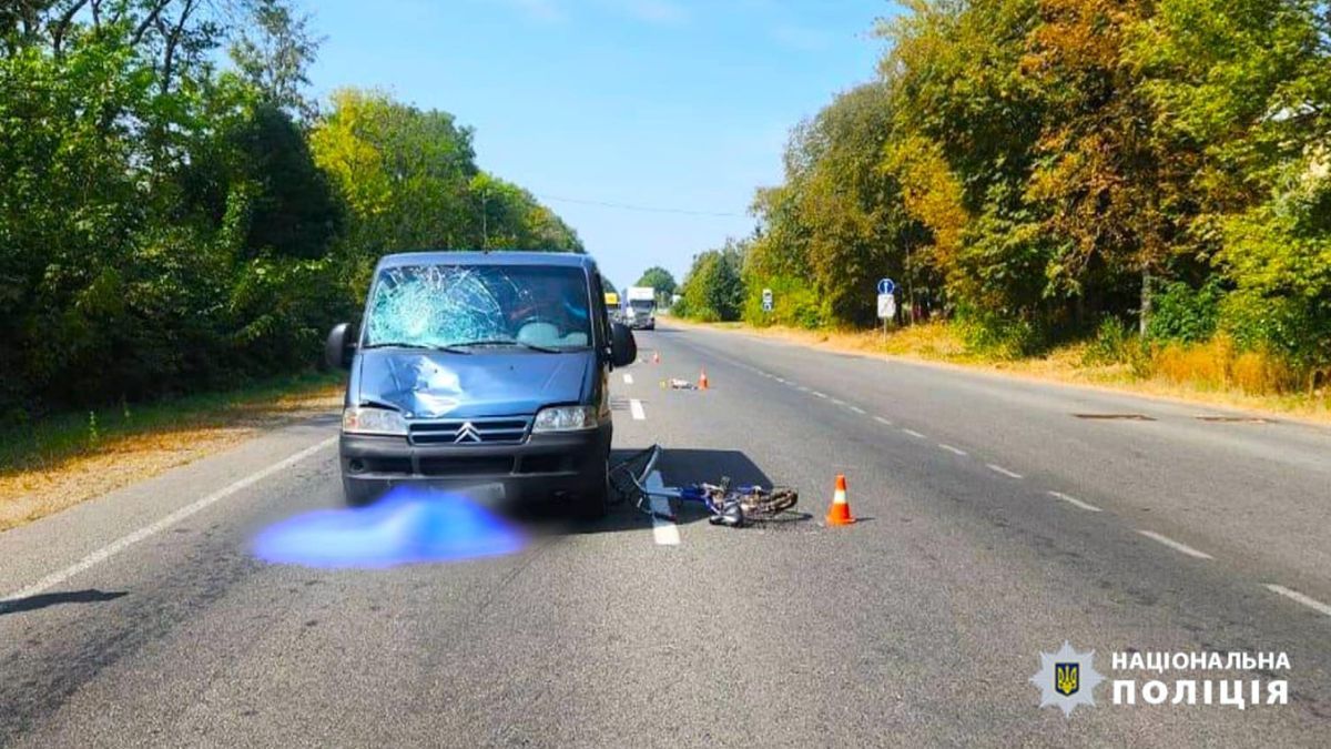 Коломиянка на смерть збила велосипедиста на трасі Н-10 2