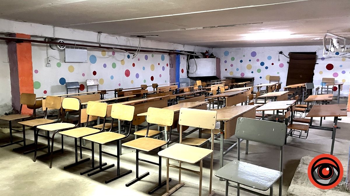 Які умови в укритті Коломийського ліцею №4 2