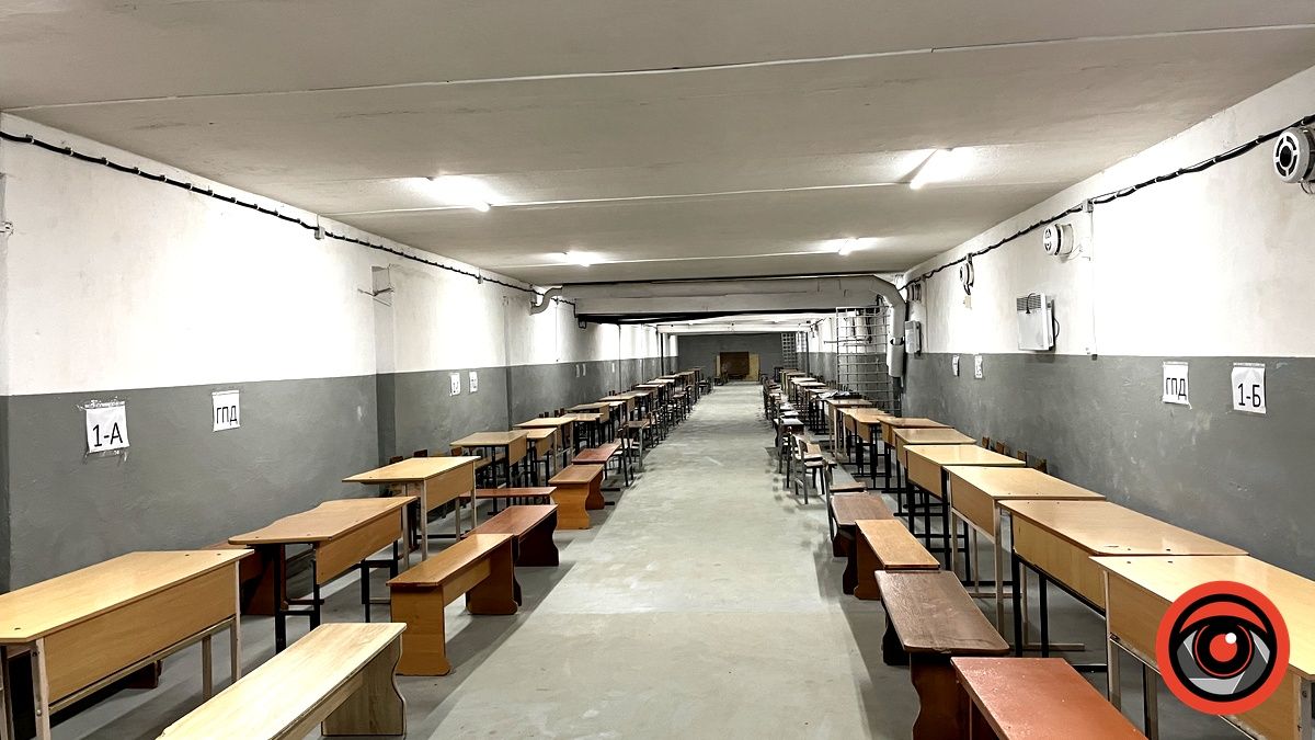 Які умови в укритті Коломийського ліцею №4 1