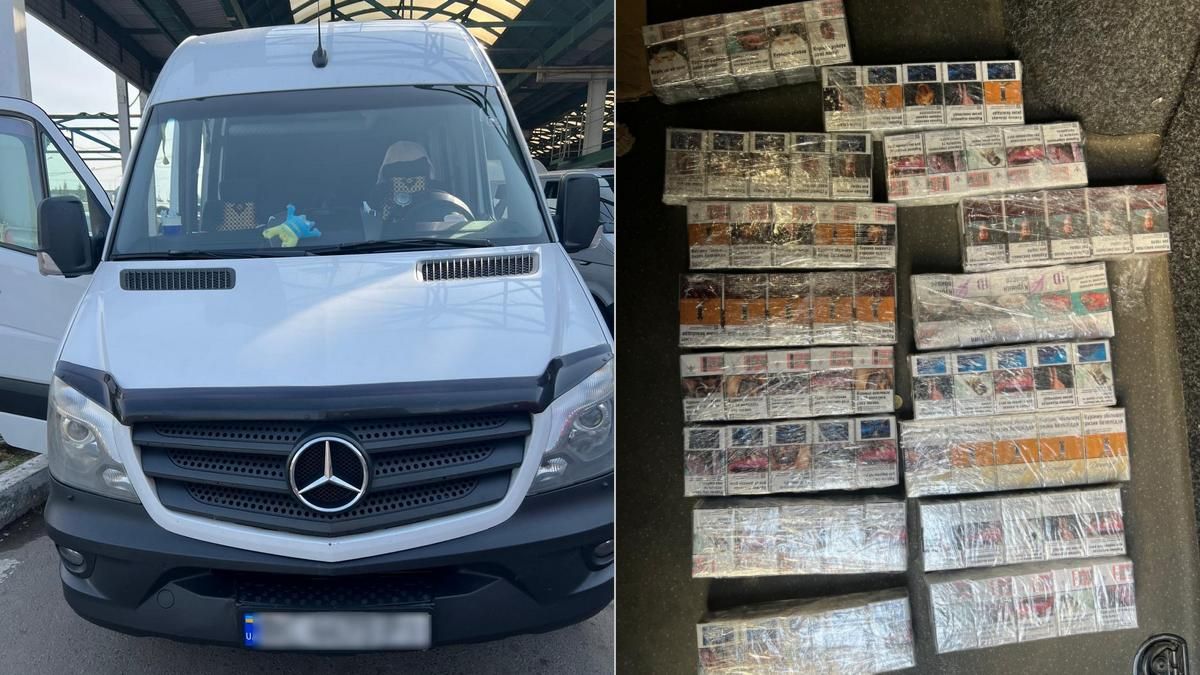 Прикарпатець сховав партію сигарет у мікроавтобусі, який їхав до Італії 1