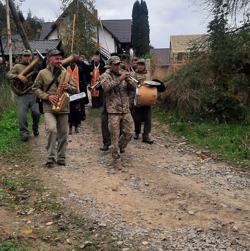 В Яремче в останню путь провели Героя Дмитра Федорчука 2