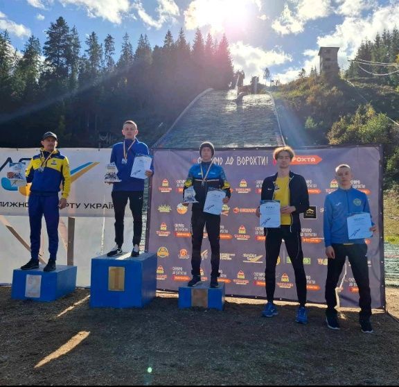 Прикарпатець Євген Марусяк став чемпіоном України зі стрибків з трампліна 1