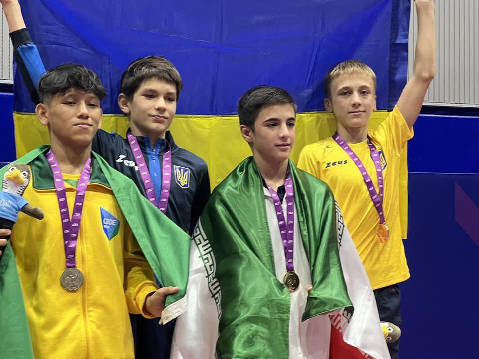 Юні борці з Коломийщини взяли "золото" та "бронзу" на Всесвітній літній гімназіаді 1