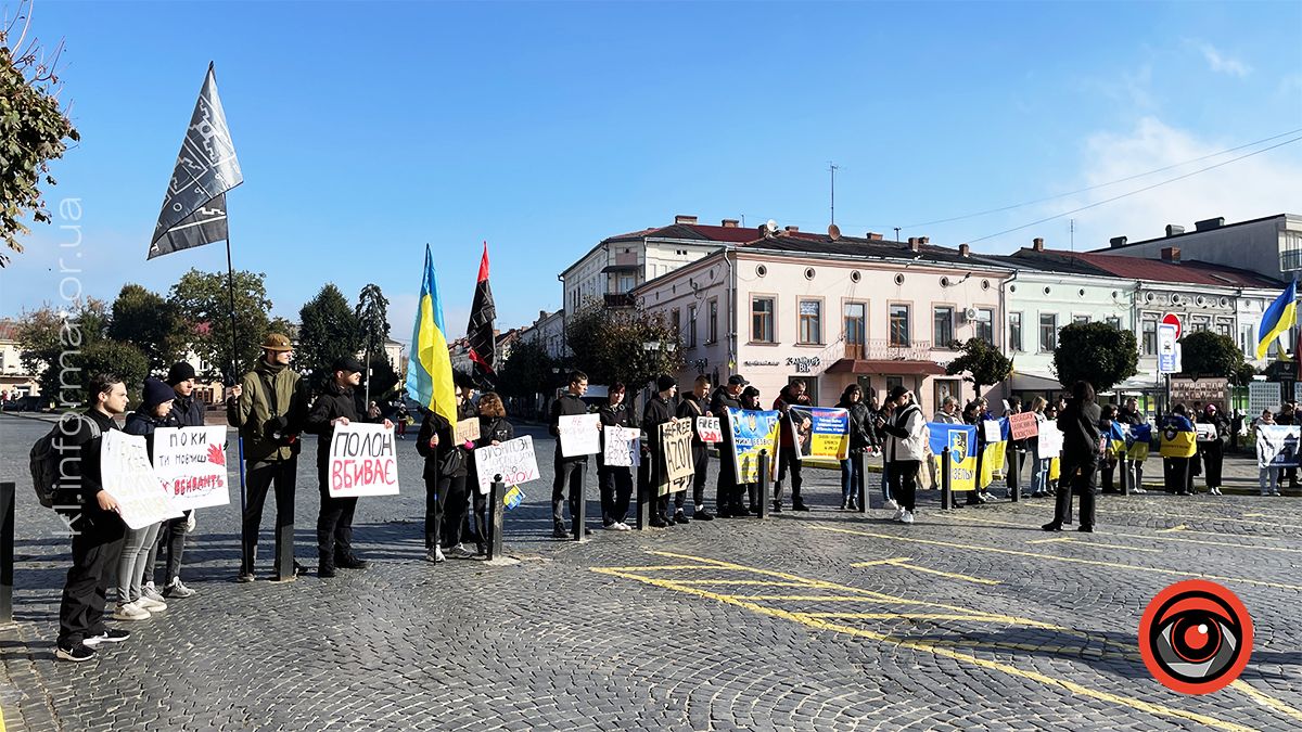 "Не мовчи! Полон вбиває!" У Коломиї пройшла акція на підтримку військовополонених 5