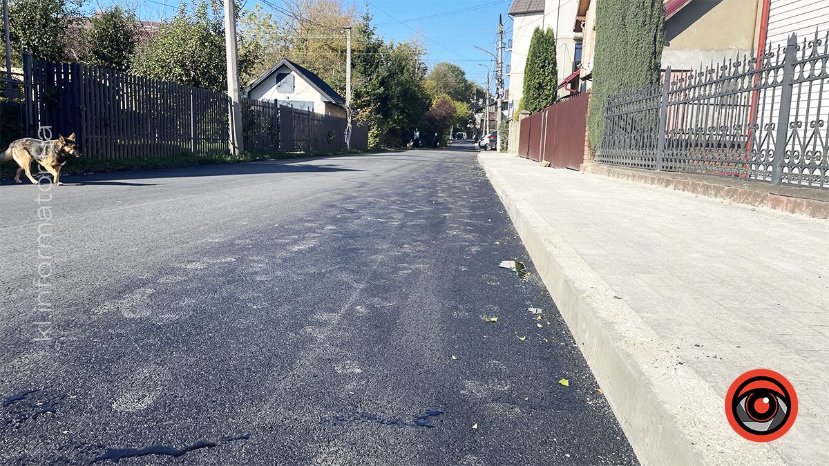 У Коломиї завершили ремонт дороги по вулиці Тарабалки 2