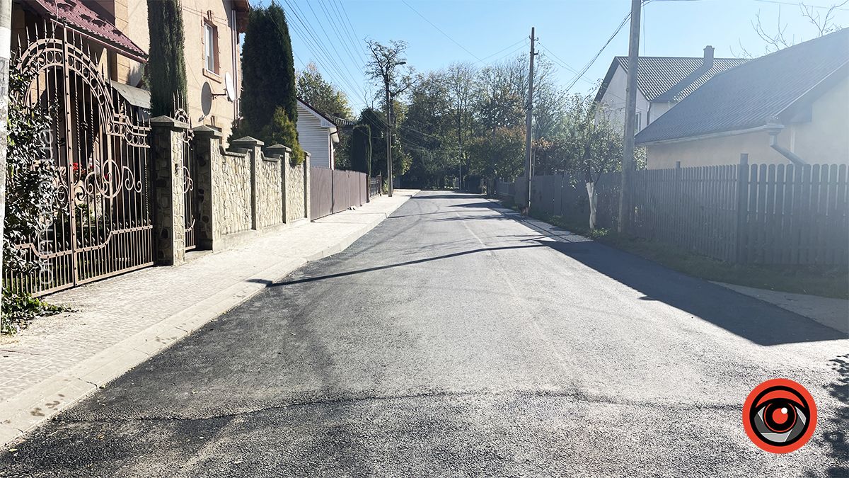 У Коломиї завершили ремонт дороги по вулиці Тарабалки 3