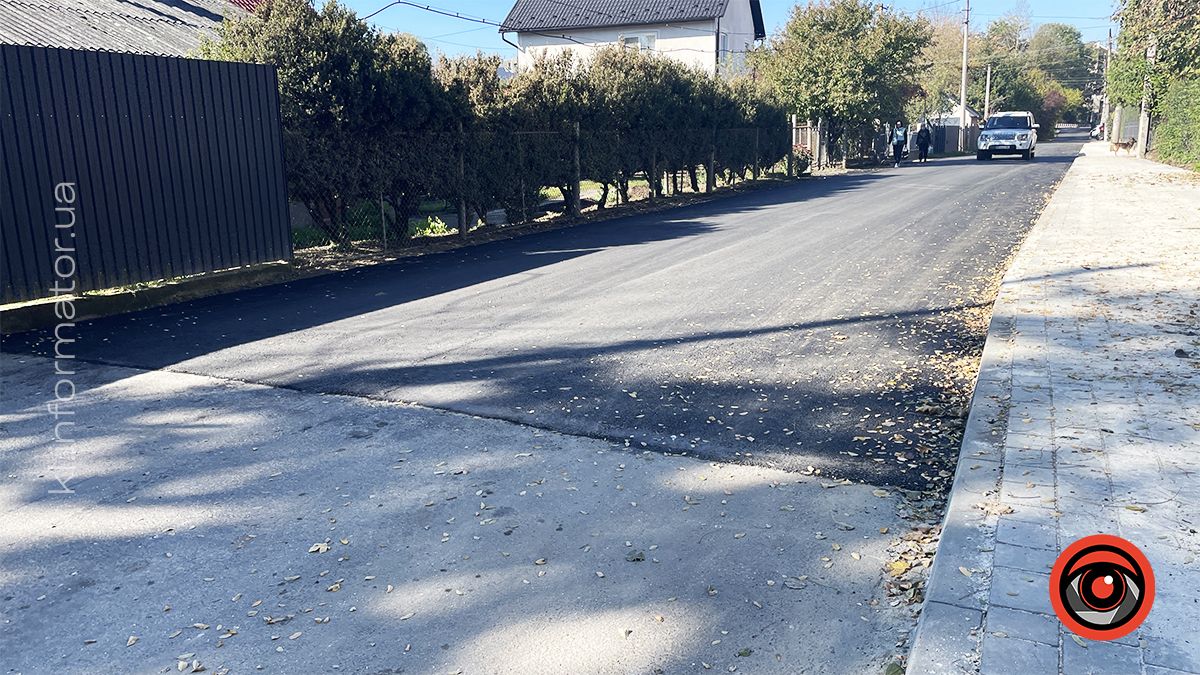 У Коломиї завершили ремонт дороги по вулиці Тарабалки 4