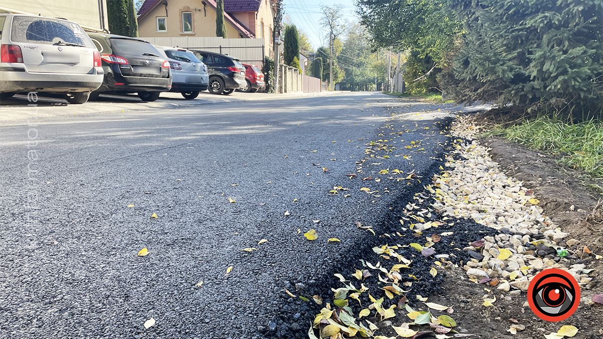У Коломиї завершили ремонт дороги по вулиці Тарабалки 5