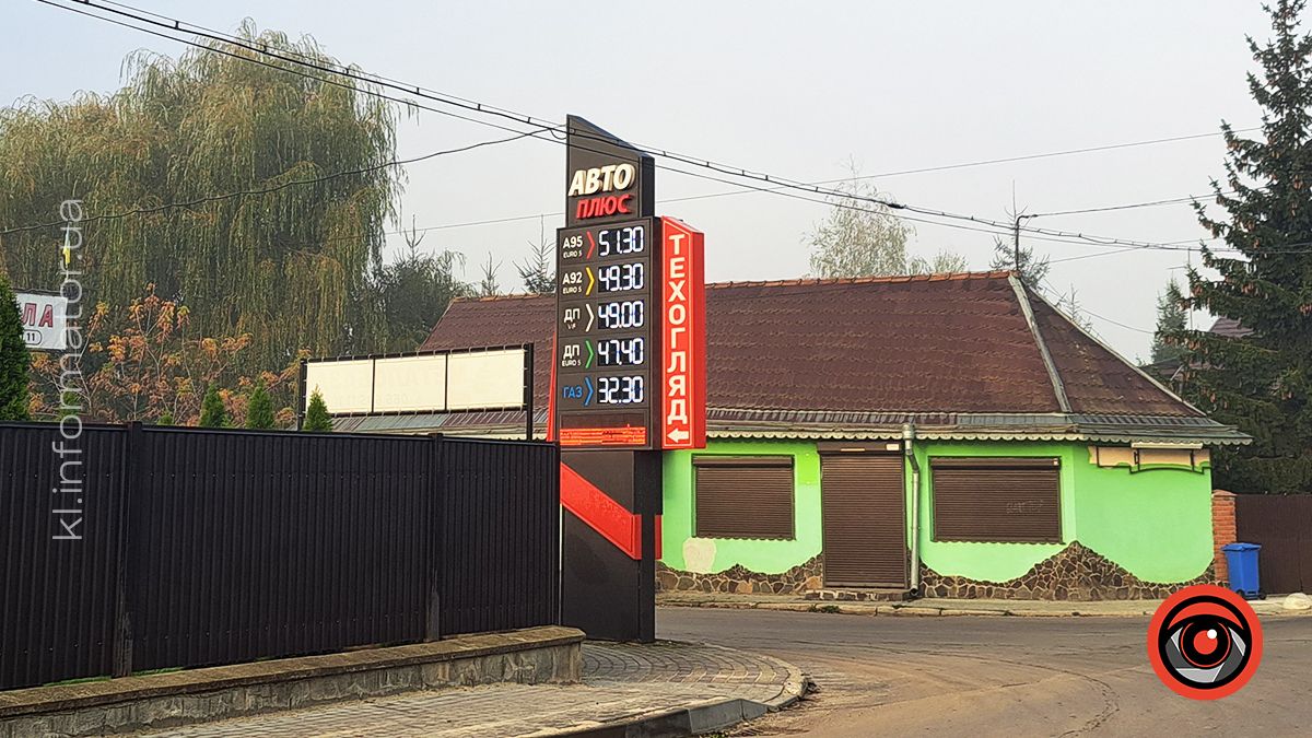 Скільки коштує пальне на АЗС Коломиї 18 жовтня 5