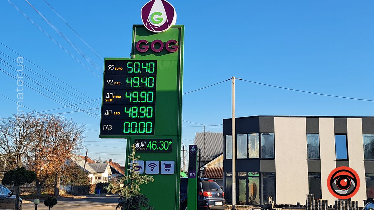 Трішки дешевше: скільки коштує пальне на АЗС Коломиї наприкінці жовтня 2