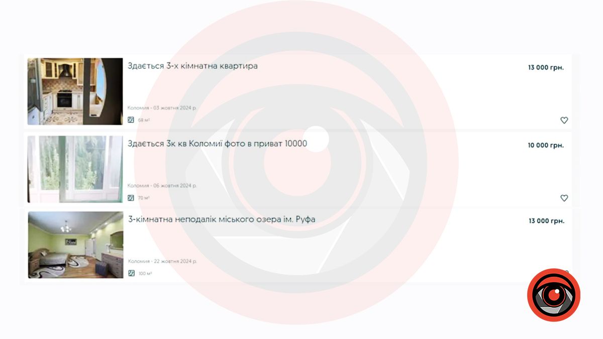 Яка ціна на оренду квартир і будинків у Коломиї у жовтні 7