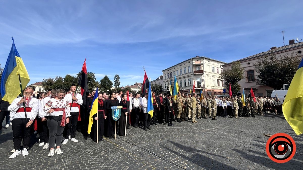 У Коломиї в межах ХI Січового свята пройшов конкурс стройової пісні 9