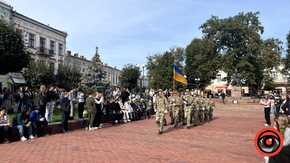 У Коломиї в межах ХI Січового свята пройшов конкурс стройової пісні 15