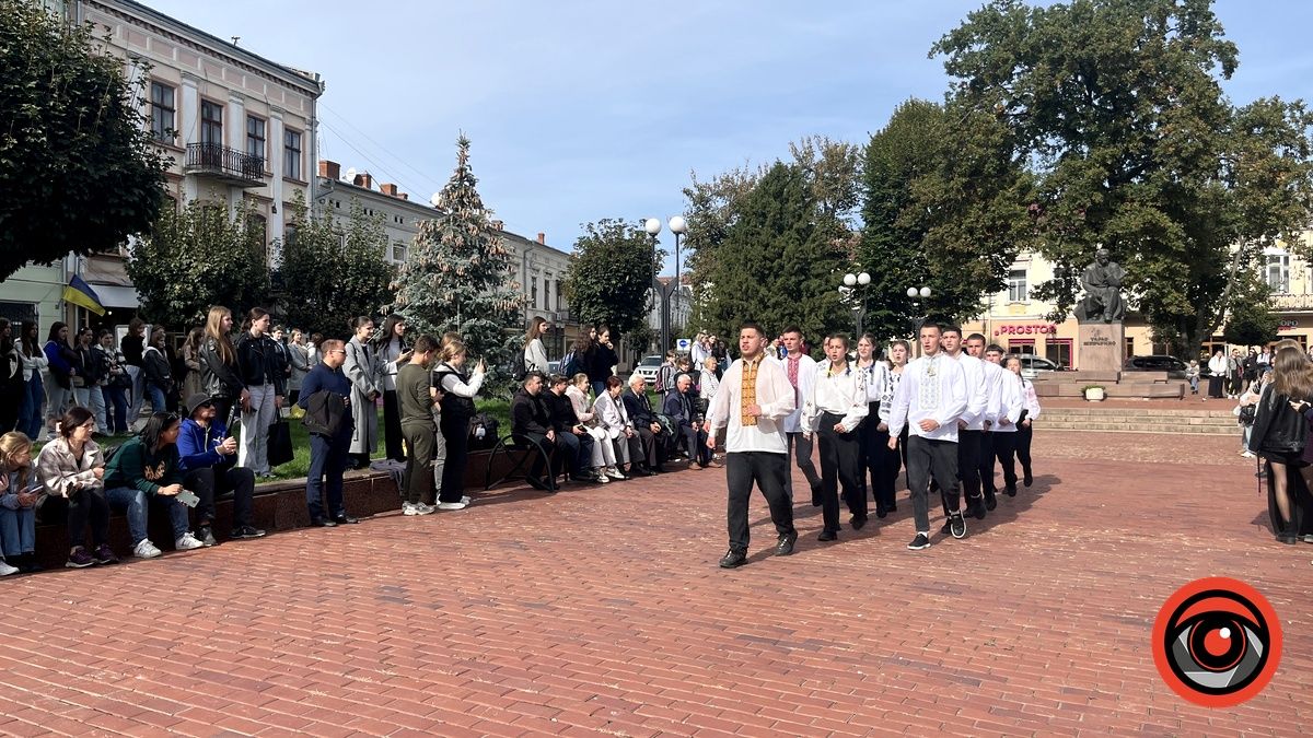 У Коломиї в межах ХI Січового свята пройшов конкурс стройової пісні 18