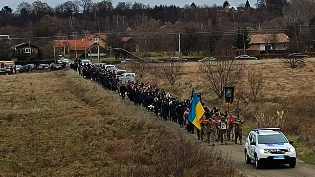 Нижньовербізька громада провела в останню путь Героя Василя Баб'юка 4