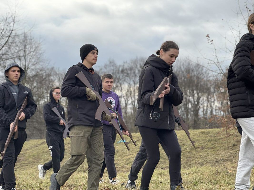 У Лісному Хлібичині провели військово-патріотичний вишкіл 5