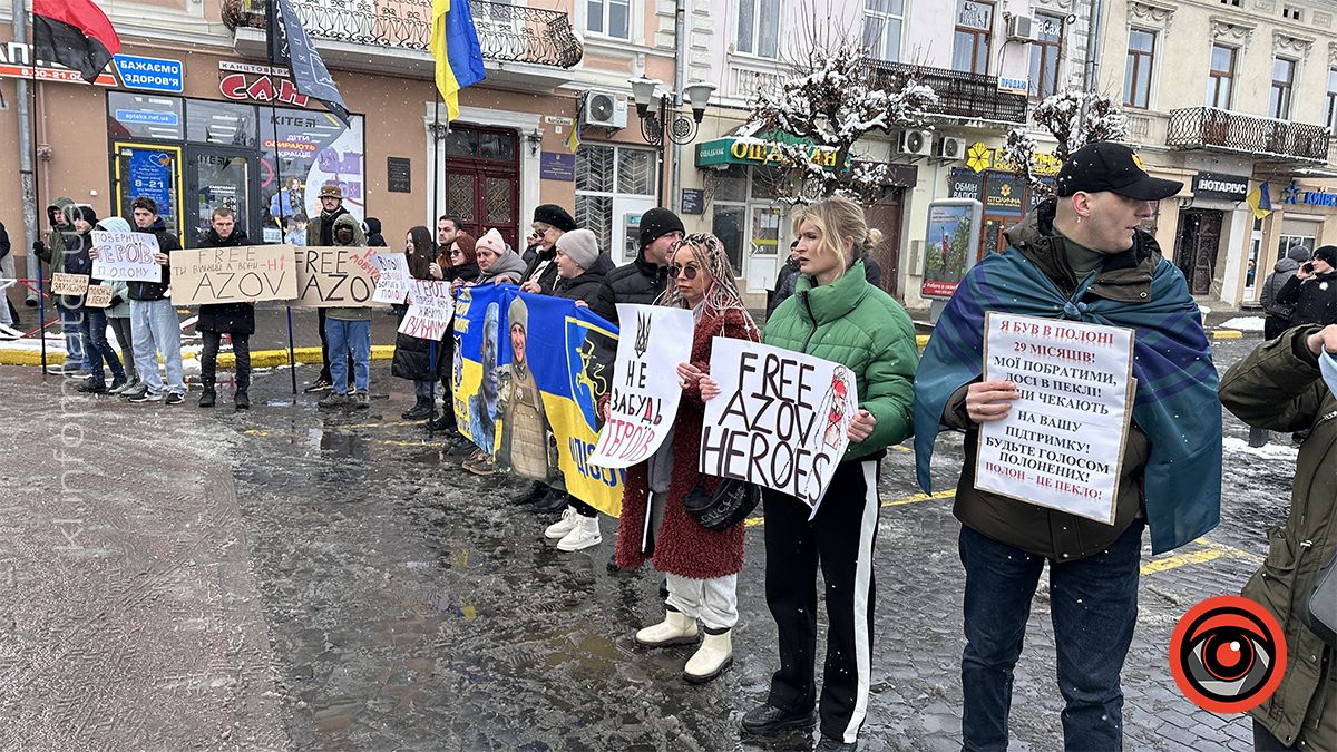 У Коломиї пройшла акція "Не мовчи! Полон вбиває!" 5