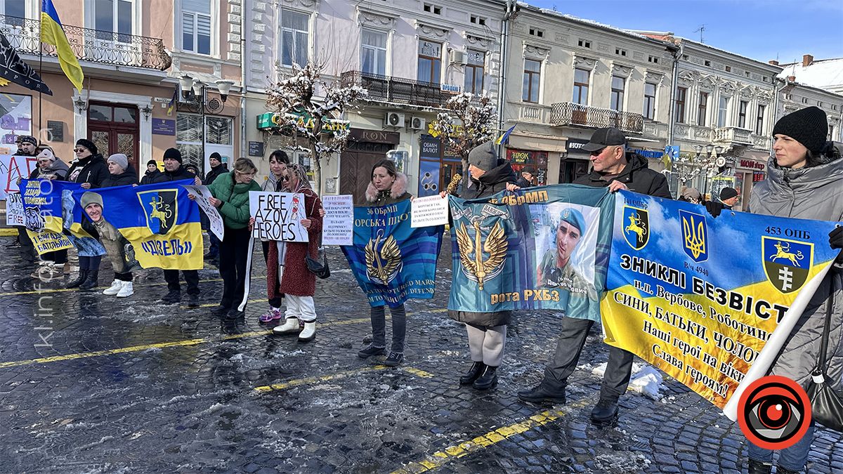У Коломиї пройшла акція "Не мовчи! Полон вбиває!" 8
