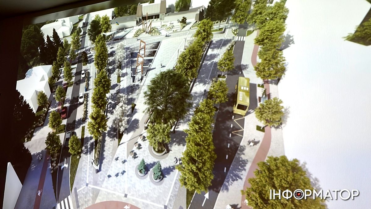 Коломияни погодились з проектом нової площі Скорботи 5