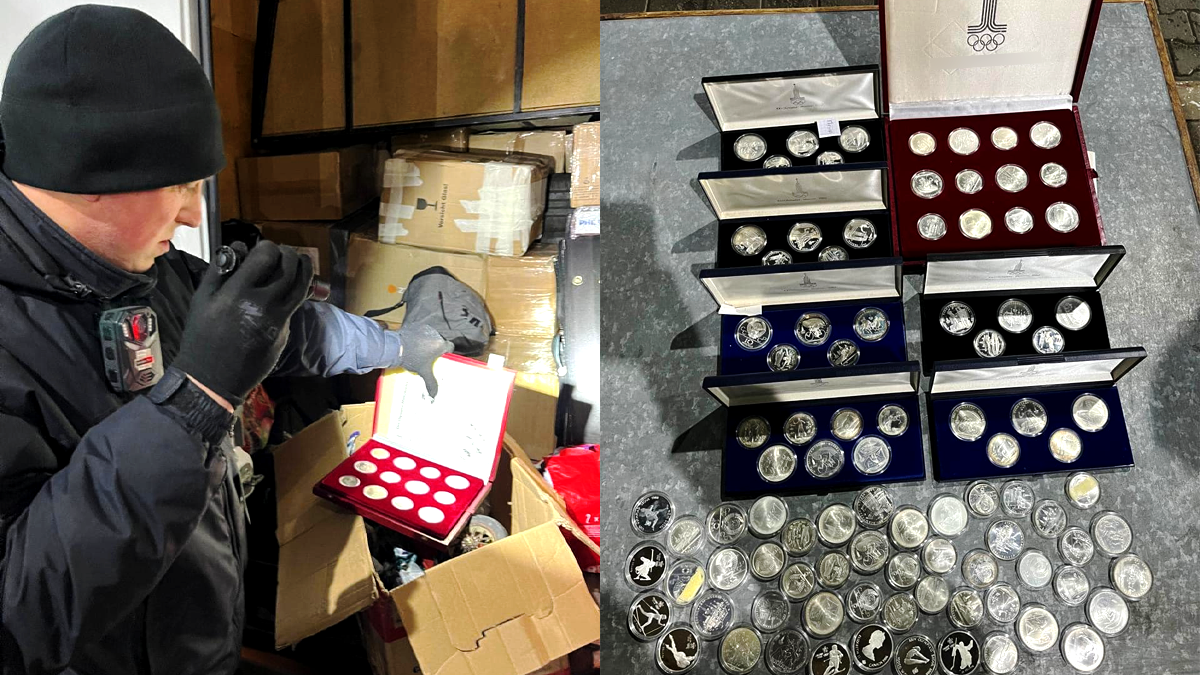 Прикордонники виявили у багажі буковинця понад 100 монет Олімпійських Ігор 2