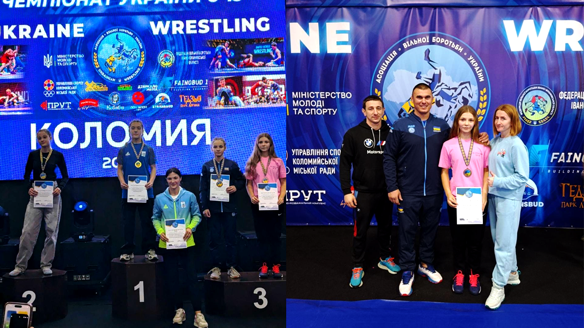 Вихованці Коломийської ДЮСШ здобули призові місця на Чемпіонаті України з вільної боротьби