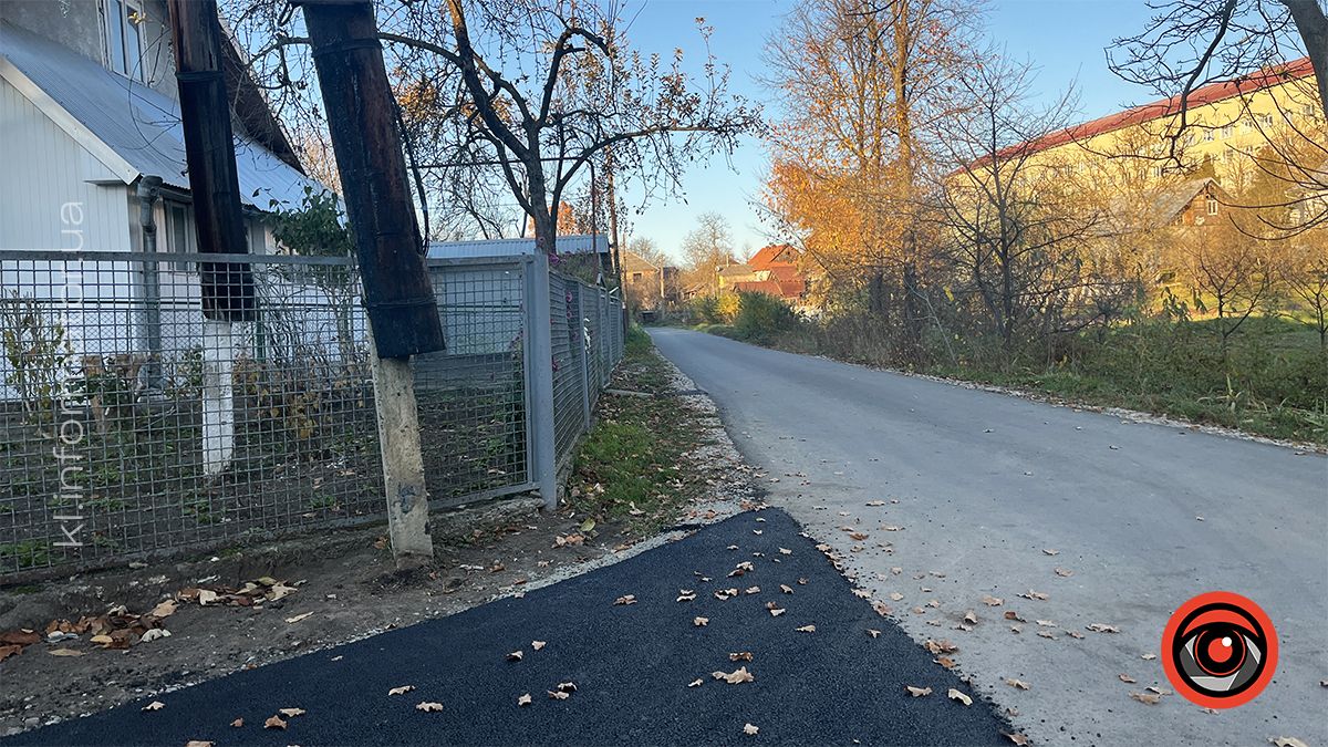 Влада Коломиї виділила майже мільйон гривень на асфальтування вулиці у приватному секторі міста 6