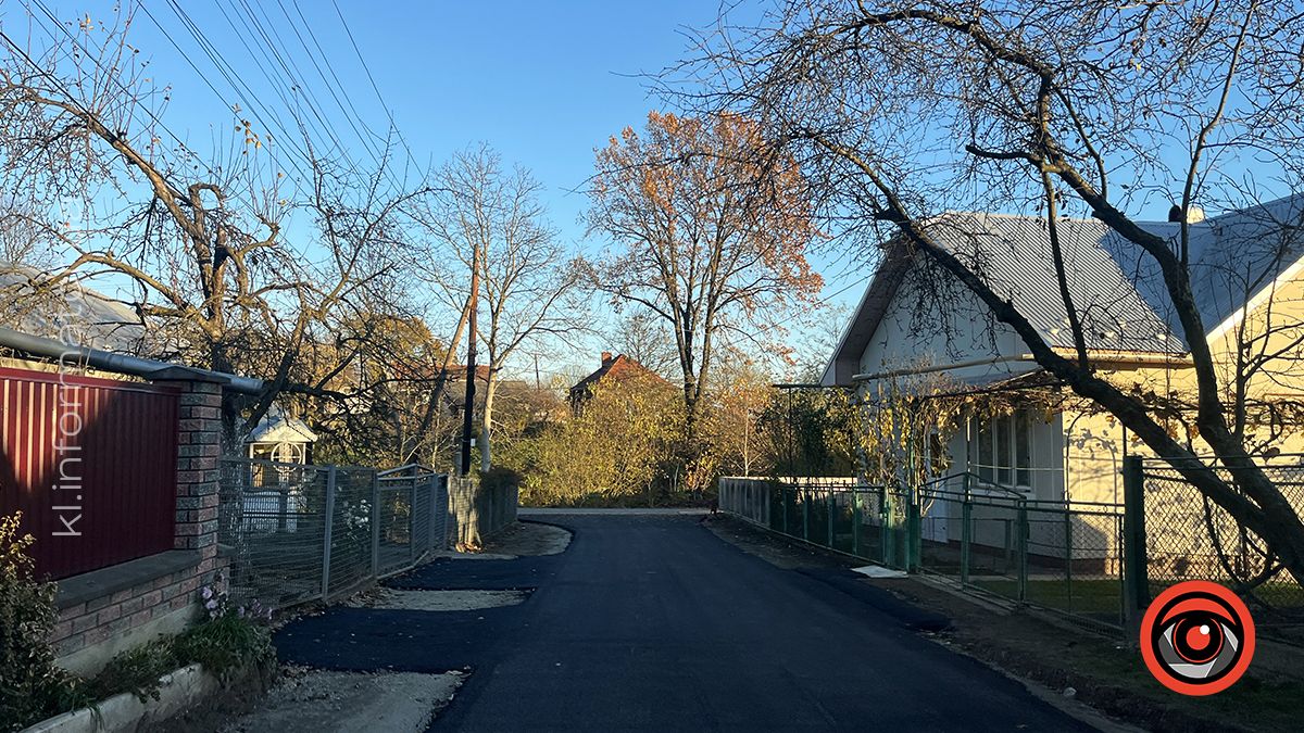 Влада Коломиї виділила майже мільйон гривень на асфальтування вулиці у приватному секторі міста 5