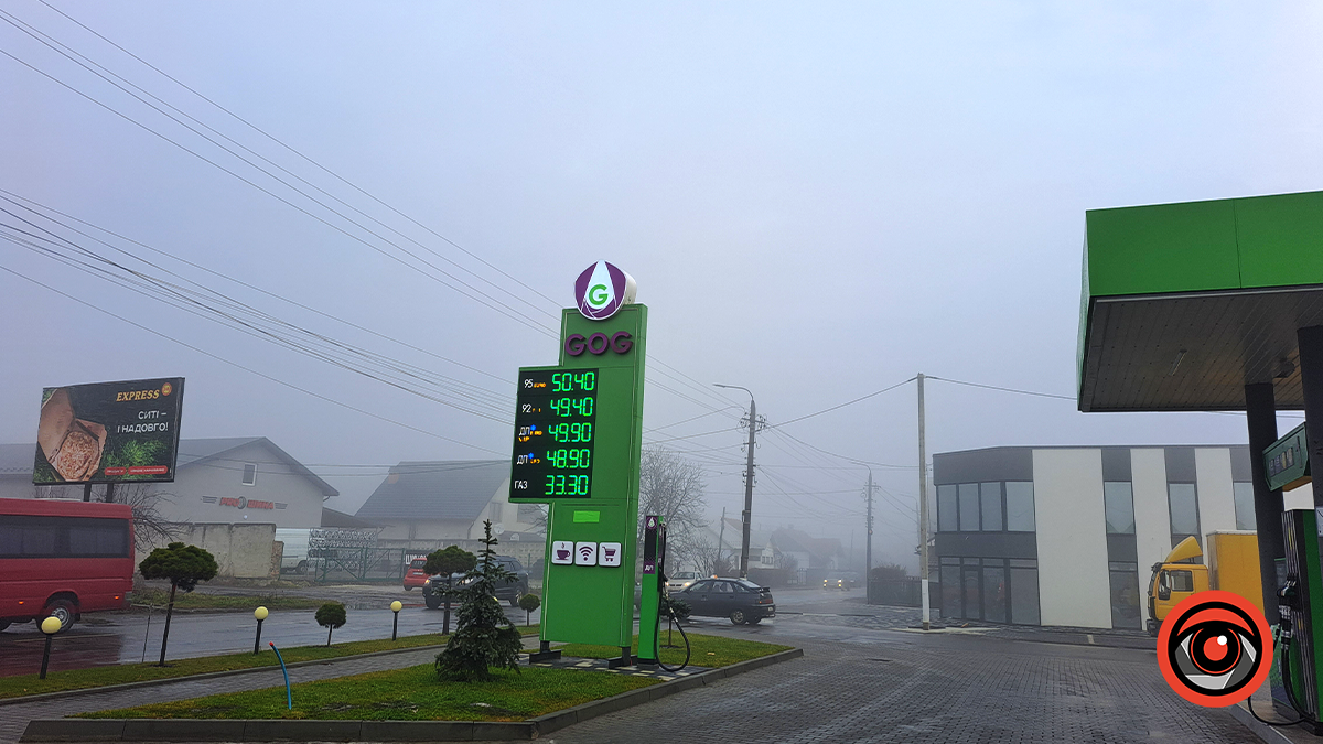 Актуальні ціни на паливо у Коломиї 29 листопада 1