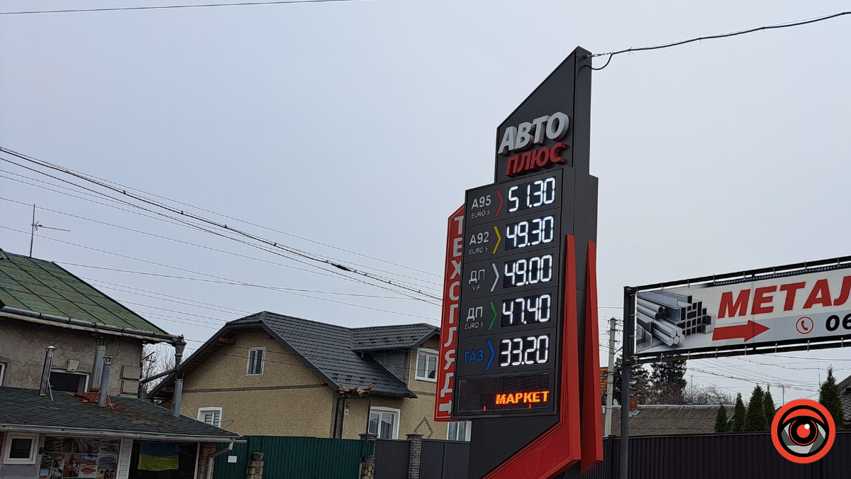 Скільки коштує пальне на АЗС Коломиї 22 листопада 2