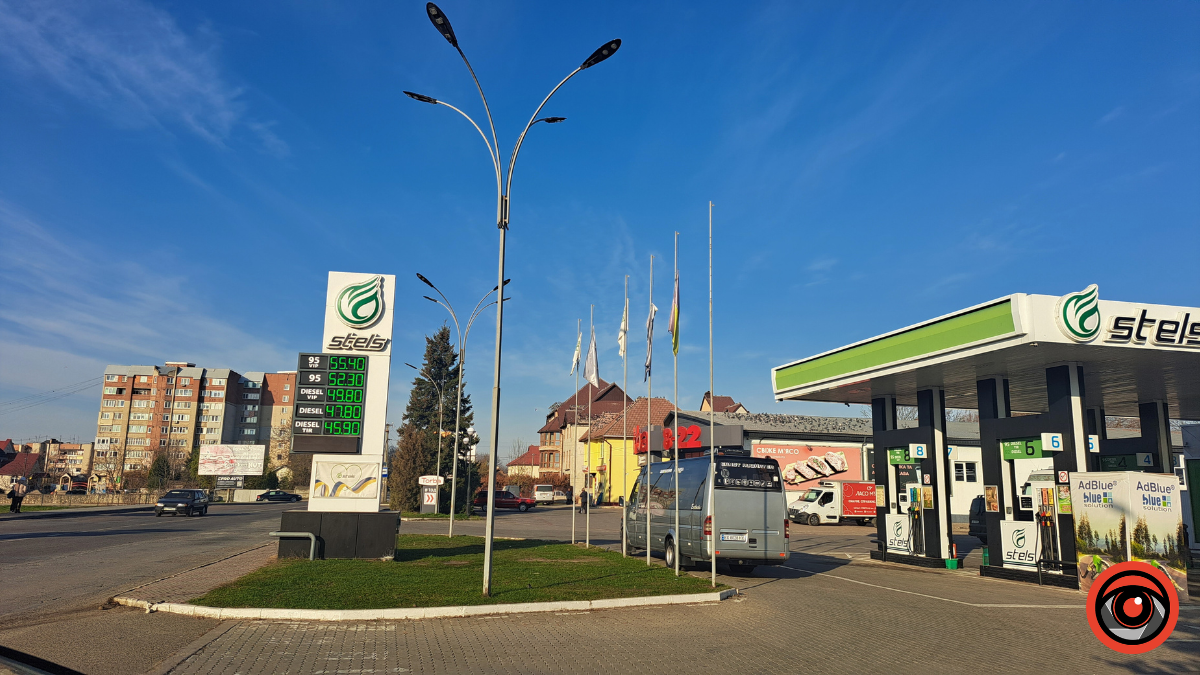 Скільки коштує пальне на АЗС Коломиї 8 листопада 6