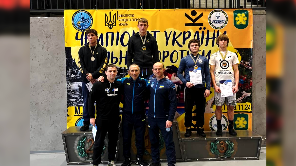 Коломияни здобули призові місця на Чемпіонаті України з вільної боротьби 1