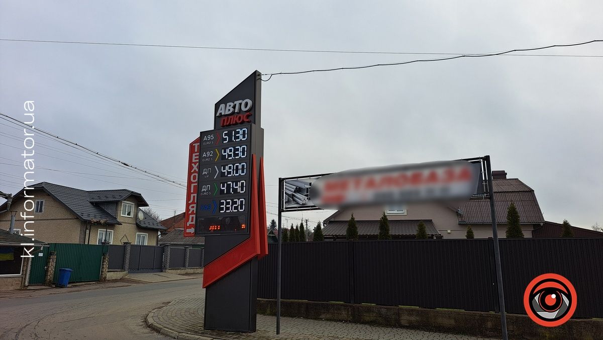 Актуальні ціни на пальне у Коломиї 6 грудня 3