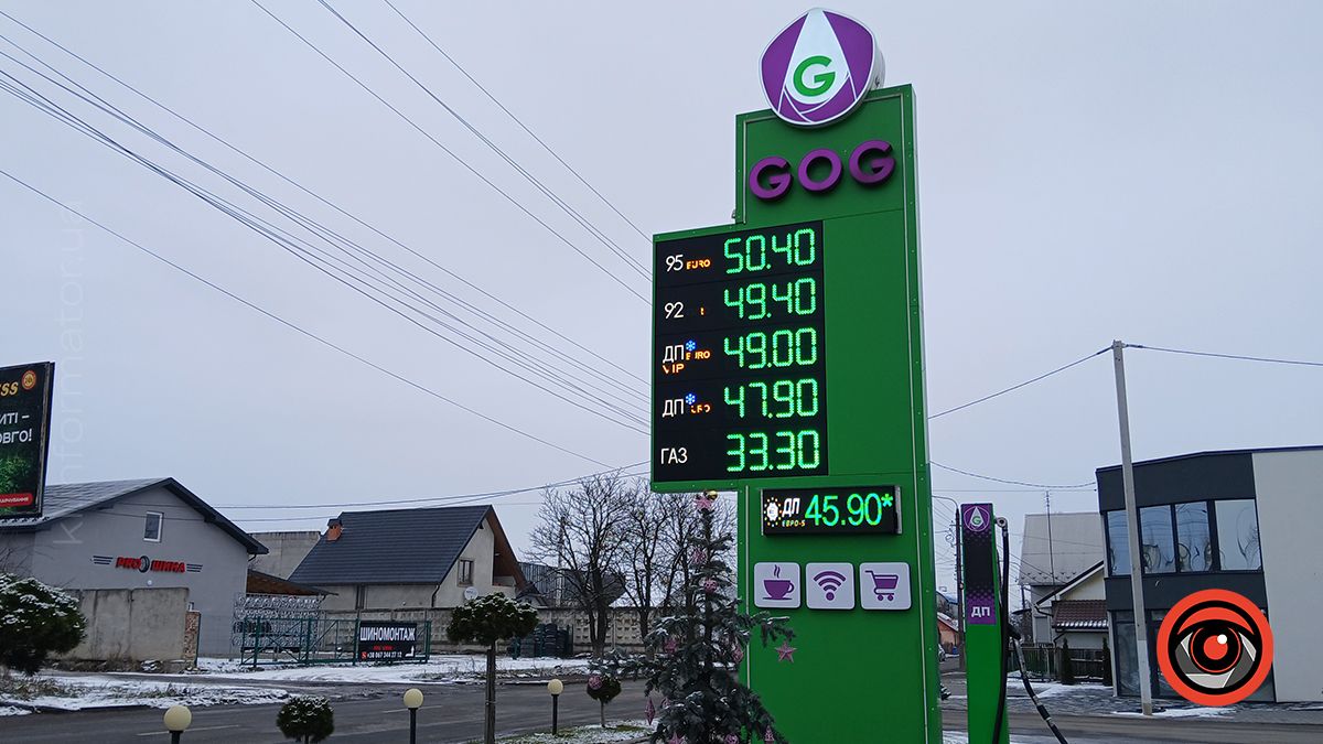 Актуальні ціни на автозаправках Коломиї напередодні Нового року 5