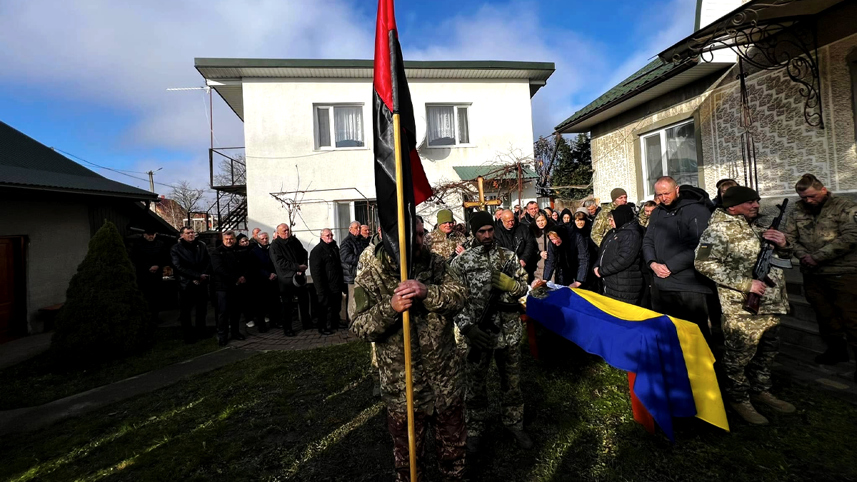 У Городенці на вічний спочинок провели воїна Андрія Цалина 2