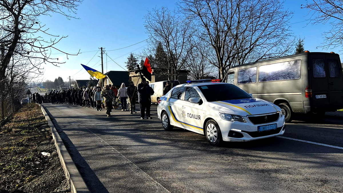 У Городенці на вічний спочинок провели воїна Андрія Цалина 4