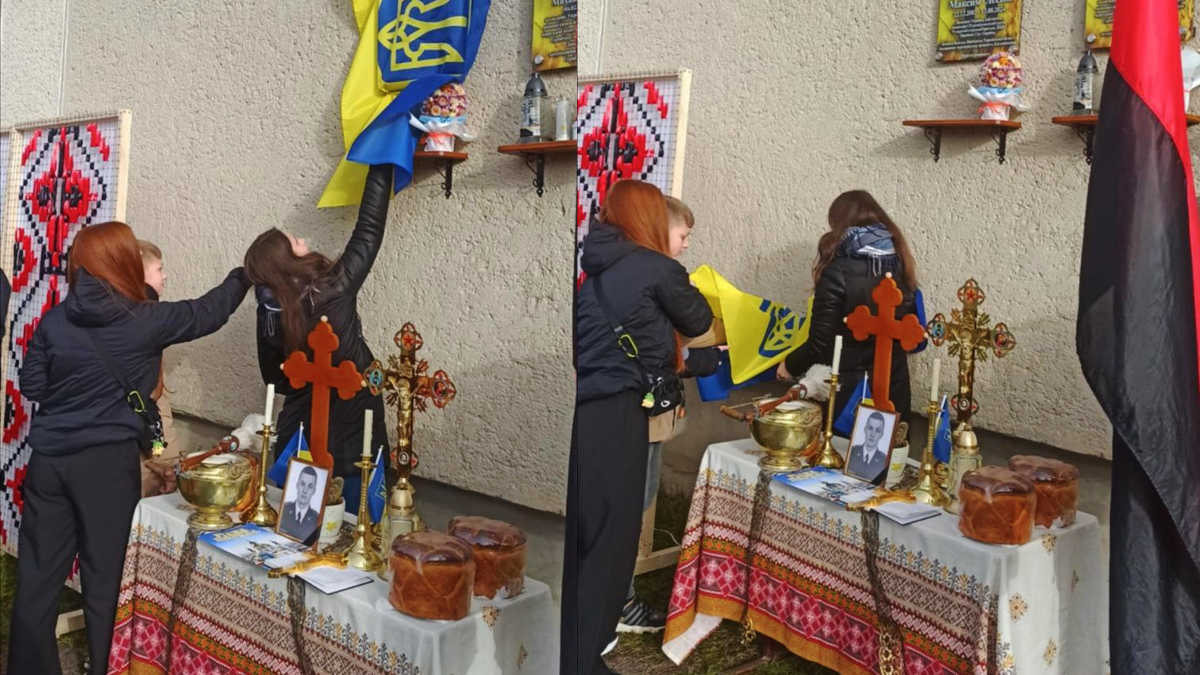 У Княждворі відкрили меморіальну дошку загиблому лейтенанту Максиму Лесюку 1